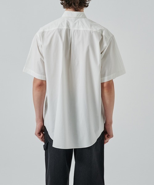 markaware（マーカウェア）の「【MARKAWARE/marka/マーカウェア】COMFORT FIT S/S SHIRT（シャツ/ブラウス・メンズ・ダークグレー/ホワイト/ブルー・2/1）」の10枚目の写真