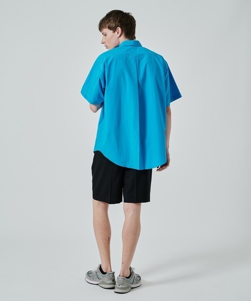 markaware（マーカウェア）の「【MARKAWARE/marka/マーカウェア】COMFORT FIT S/S SHIRT（シャツ/ブラウス・メンズ・ダークグレー/ホワイト/ブルー・2/1）」の20枚目の写真