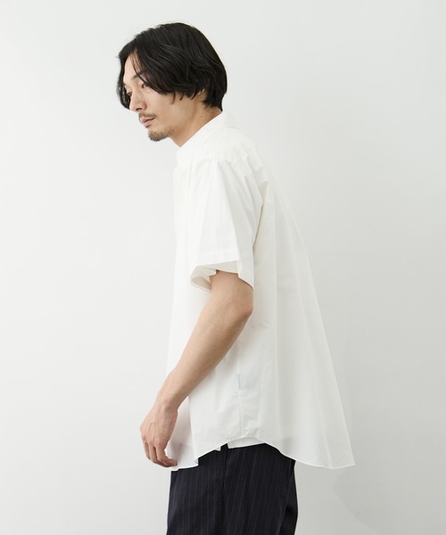markaware(マーカウェア)の「【MARKAWARE/marka/マーカウェア】COMFORT FIT S/S SHIRT(シャツ/ブラウス・メンズ・ダークグレー/ホワイト/ブルー・2/1)」の13枚目の写真