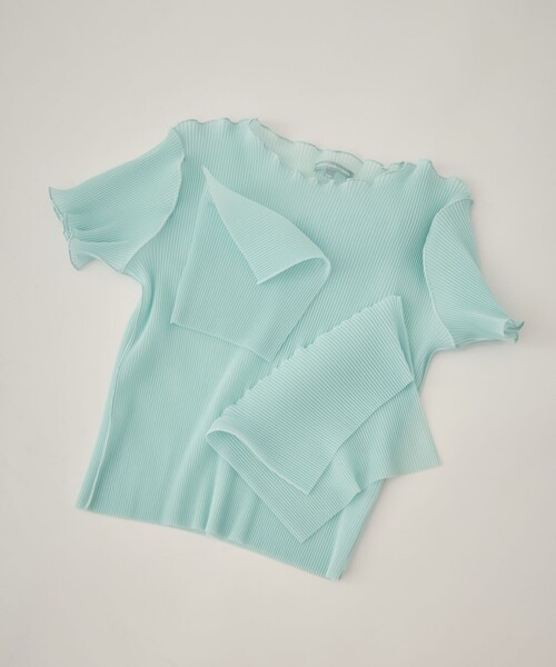 kotohayokozawa/コトハヨコザワ】《STUDIOUS別注》SHEER SHORT SLEEVE