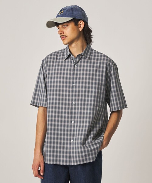 Steven Alan(スティーブンアラン)の「<Steven Alan> オンブレー チェック レギュラーカラー シャツ(シャツ/ブラウス・メンズ・グレー/ダークブラウン/ベージュ・M/S/XL/L)」の9枚目の写真