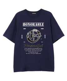 ABO 半袖Tシャツ (VS0228) O_ネイビー
