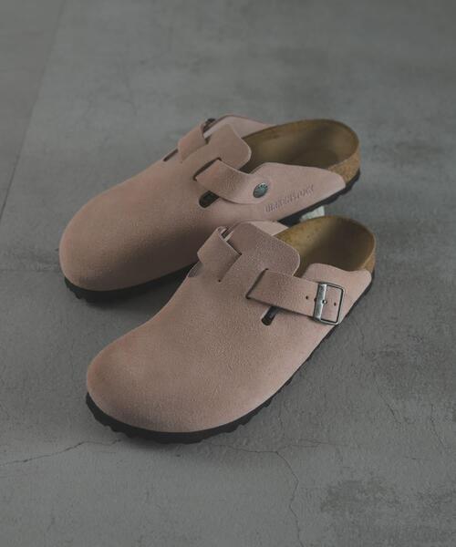 THE GOODLAND MARKET(ザグッドランドマーケット)の「BIRKENSTOCK BOSTON LEVE PINK CLAY (NARROW)(サンダル・レディース・ピンク・38/37/36)」の1枚目の写真