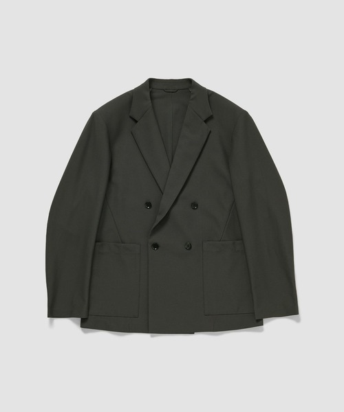 ESTNATION(エストネーション)の「GOOD PEOPLE GOOD STITCHING GOOD PRODUCT for ESTNATION / バランサーキュラー ダブルジャケット(テーラードジャケット・メンズ・チャコールグレー/ネイビー・MEDIUM/SMALL/X-LARGE/LARGE)」の8枚目の写真