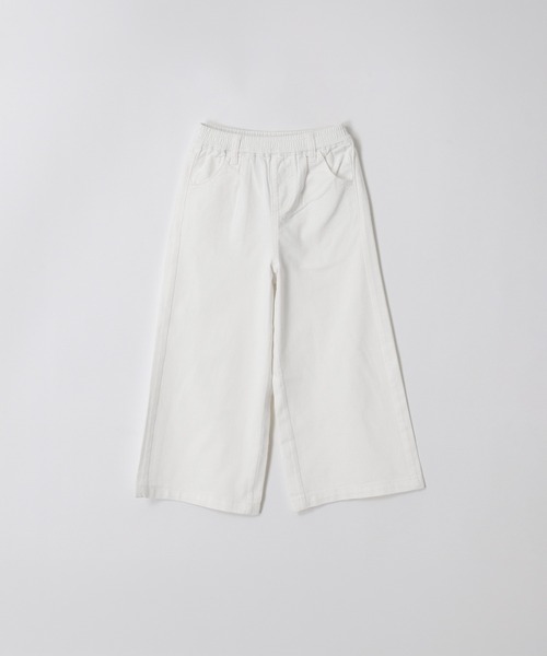 coca(coca)(コカ)の「キッズ サマーデニムワイドパンツ(デニムパンツ・キッズ・ライトブルー/アイボリー・150/140/130/120)」の16枚目の写真
