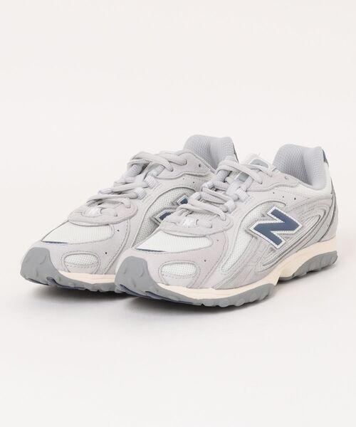 NEW BALANCE（ニューバランス）の「NEW BALANCE ニューバランス U204L 4HH(D) U204L 4HH GRAY/NAVY(4HH)（スニーカー・メンズ・グレー・28.0cm/27.5cm/27.0cm/26.5cm/26.0cm/25.5cm/25.0cm/24.5cm/24.0cm/23.5cm/23.0cm/22.5cm）」の2枚目の写真