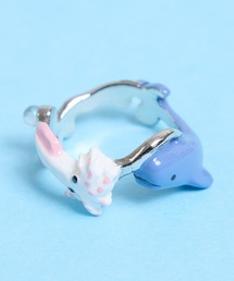 gargle（ガーグル）の「gargle ガーグル：海の生き物シリーズ　マッコウクジラVSダイオウイカ　リング（リング）」