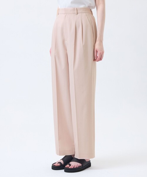 MACKINTOSH PHILOSOPHY(マッキントッシュ フィロソフィー)の「ウールライクトロツータックワイドパンツ(その他パンツ・レディース・ベージュ/ピンク系その他2/ダークネイビー・36/38)」の11枚目の写真