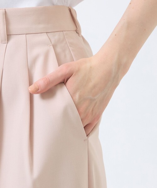 MACKINTOSH PHILOSOPHY(マッキントッシュ フィロソフィー)の「ウールライクトロツータックワイドパンツ(その他パンツ・レディース・ベージュ/ピンク系その他2/ダークネイビー・36/38)」の13枚目の写真