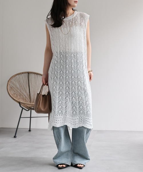 model：156cm 着用サイズ：FREE