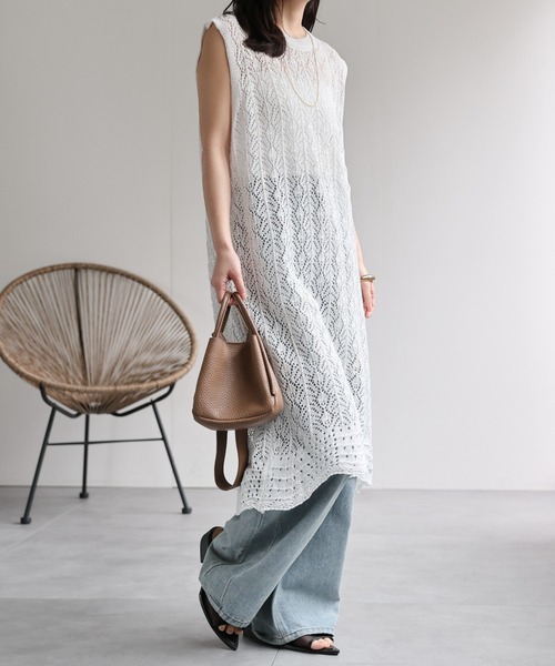 model：156cm 着用サイズ：FREE