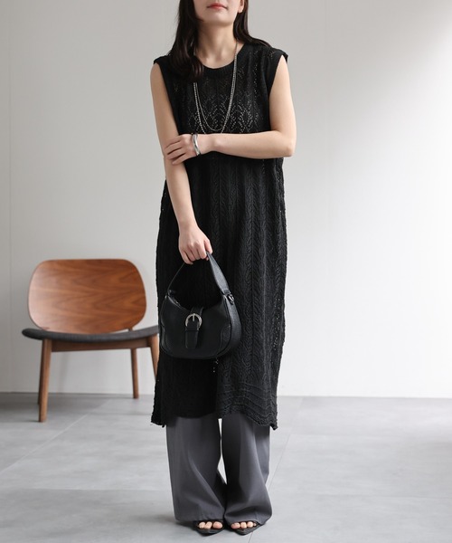 model：156cm 着用サイズ：FREE