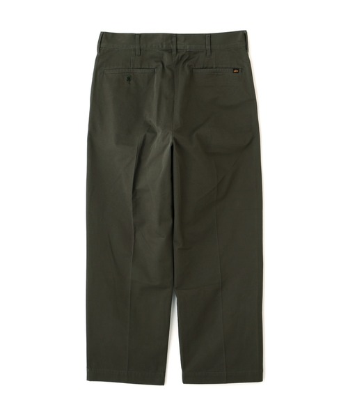 Alpha Industries(アルファインダストリーズ)の「【日本限定】Alpha Industries/アルファ インダストリーズ/CHINO TROUSERS/チノ トラウザー(チノパンツ・メンズ・ブラック/カーキ/チャコールグレー・30/32/34/36)」の4枚目の写真