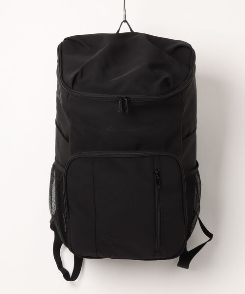 Kappa(カッパ)の「【Kappa/カッパ】ボックスタイプバックパック ナイロンリュックサック 通学 部活(バックパック/リュック・メンズ・ホワイト×ブラック/ブラック×ブラック・FREE)」の1枚目の写真