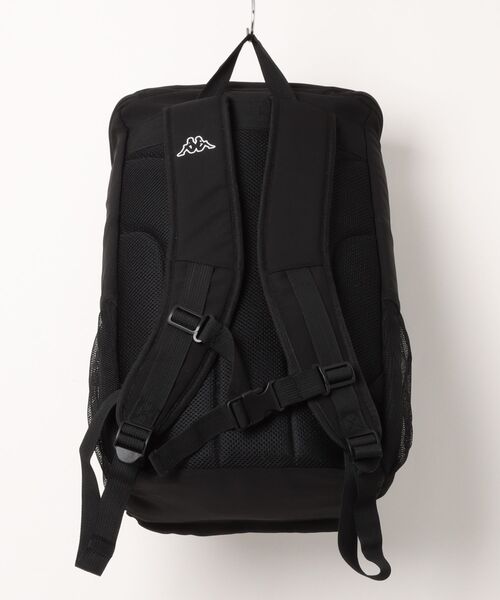 Kappa(カッパ)の「【Kappa/カッパ】ボックスタイプバックパック ナイロンリュックサック 通学 部活(バックパック/リュック・メンズ・ホワイト×ブラック/ブラック×ブラック・FREE)」の3枚目の写真