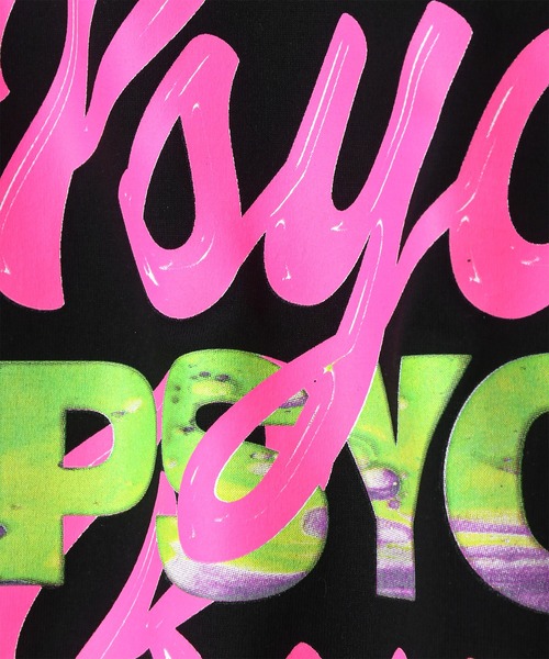 Psycho Bunny(サイコバニー)の「ネオンロゴ バックプリントTシャツ(Tシャツ/カットソー・メンズ・ブラック/ホワイト・X-LARGE/SMALL/MEDIUM/LARGE)」の17枚目の写真