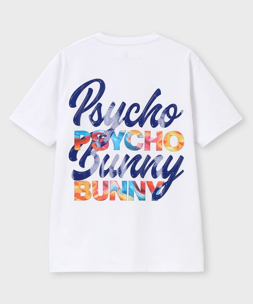 Psycho Bunny(サイコバニー)の「ネオンロゴ バックプリントTシャツ(Tシャツ/カットソー・メンズ・ブラック/ホワイト・X-LARGE/SMALL/MEDIUM/LARGE)」の7枚目の写真