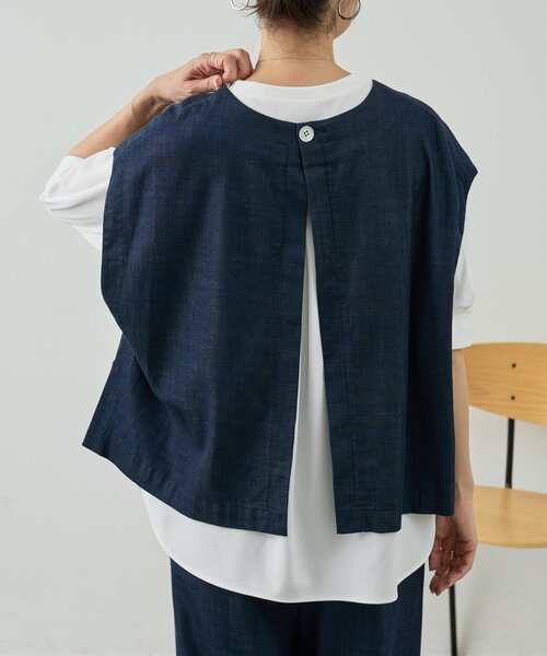 BEARDSLEY(ビアズリー)の「半袖Tブラウス(Tシャツ/カットソー・レディース・ホワイト/ブラック・FREE)」の16枚目の写真