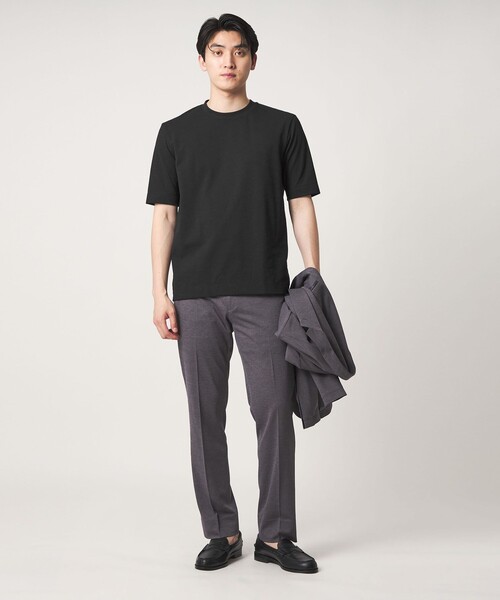 A DAY IN THE LIFE UNITED ARROWS(アデイインザライフユナイテッドアローズ)の「PrimeFlex® ドライメッシュ カットソー-吸水速乾-<A DAY IN THE LIFE>(Tシャツ/カットソー・メンズ・ライトグレー/ブラック/ダークグレー・M/XL/L)」の6枚目の写真