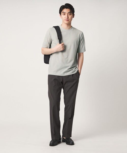 A DAY IN THE LIFE UNITED ARROWS(アデイインザライフユナイテッドアローズ)の「PrimeFlex® ドライメッシュ カットソー-吸水速乾-<A DAY IN THE LIFE>(Tシャツ/カットソー・メンズ・ライトグレー/ブラック/ダークグレー・M/XL/L)」の8枚目の写真