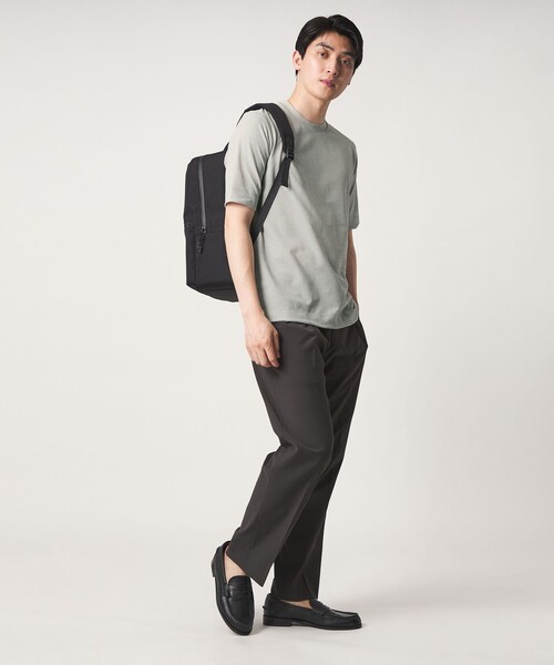 A DAY IN THE LIFE UNITED ARROWS(アデイインザライフユナイテッドアローズ)の「PrimeFlex® ドライメッシュ カットソー-吸水速乾-<A DAY IN THE LIFE>(Tシャツ/カットソー・メンズ・ライトグレー/ブラック/ダークグレー・M/XL/L)」の9枚目の写真
