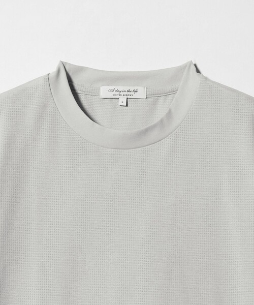 A DAY IN THE LIFE UNITED ARROWS(アデイインザライフユナイテッドアローズ)の「PrimeFlex® ドライメッシュ カットソー-吸水速乾-<A DAY IN THE LIFE>(Tシャツ/カットソー・メンズ・ライトグレー/ブラック/ダークグレー・M/XL/L)」の21枚目の写真