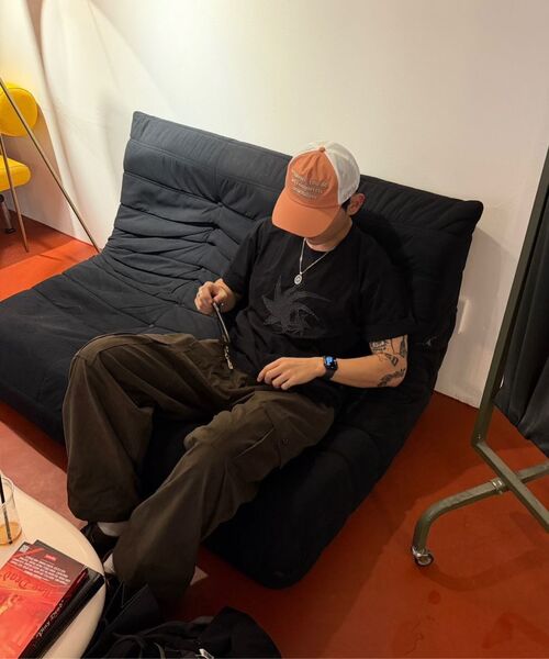 S'EST(エスイーエスティー)の「Dot Star Applique T-shirts Black(Tシャツ/カットソー・メンズ・ブラック・SMALL/MEDIUM/LARGE)」の3枚目の写真