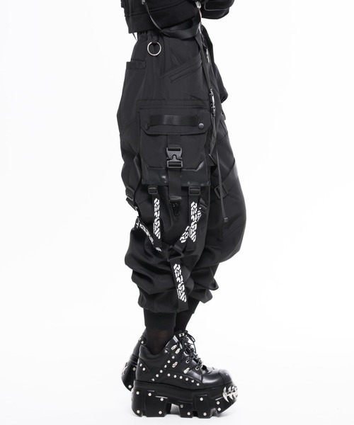 REFLEM INDUSTRY(レフレムインダストリー)の「『REFLEM INDUSTRY/レフレム インダストリー』TACTICAL CARGO PANTS/タクティカルカーゴパンツ(カーゴパンツ・レディース・ブラック・L/M)」の5枚目の写真