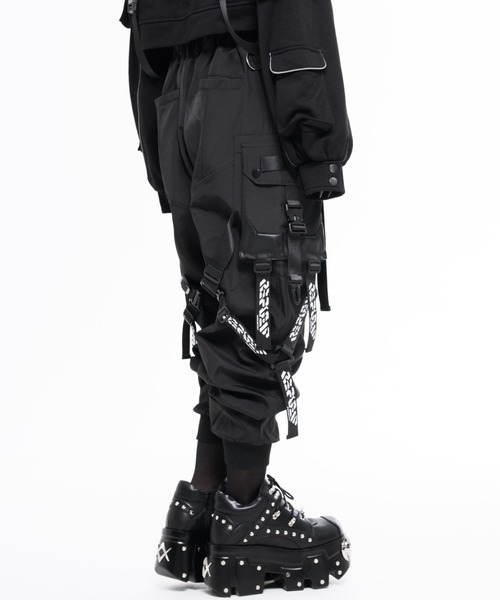 REFLEM INDUSTRY(レフレムインダストリー)の「『REFLEM INDUSTRY/レフレム インダストリー』TACTICAL CARGO PANTS/タクティカルカーゴパンツ(カーゴパンツ・レディース・ブラック・L/M)」の6枚目の写真