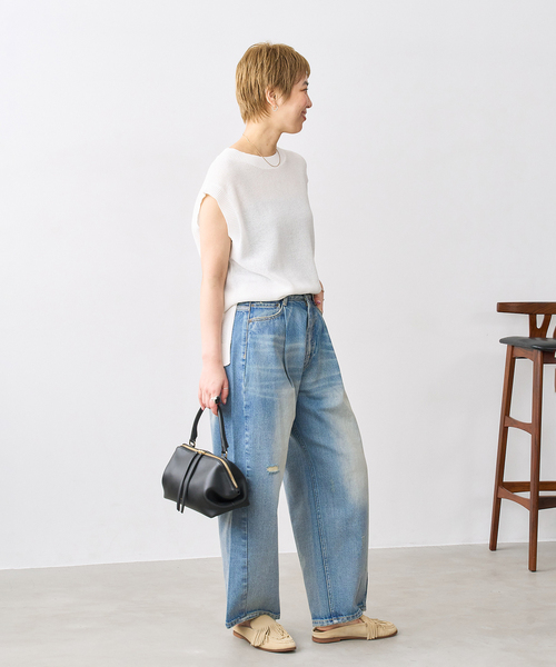 FLAT(フラット)の「レザーフリンジローファーミュール(その他シューズ・レディース・キャメル/ベージュ・SMALL/MEDIUM/LARGE/X-LARGE)」の11枚目の写真