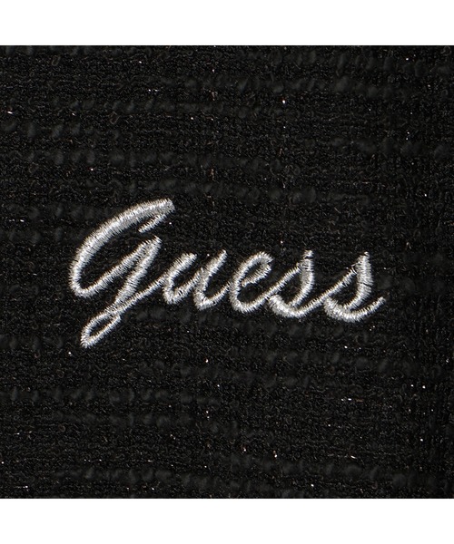 Guess(ゲス)の「JOLE Bomber Sweatshirt ジャケット ブルゾン(ブルゾン・レディース・ブラック×ホワイト・SMALL/X-SMALL)」の6枚目の写真