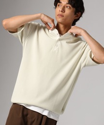 BAYFLOW（ベイフロー）の「[セットでお得]ピグメントワッフルヘンリーネックTEE[シルエット変更可]（Tシャツ/カットソー）」