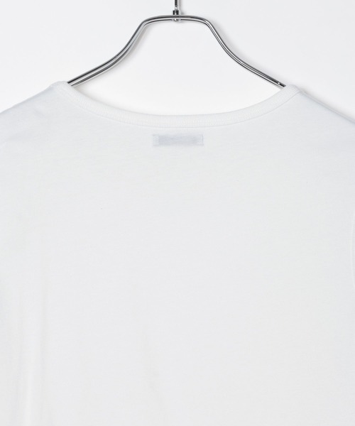 BAYFLOW（ベイフロー）の「[セットでお得]ピグメントワッフルヘンリーネックTEE[シルエット変更可]（Tシャツ/カットソー・メンズ・セージグリーン/チャコール/ネイビー/オフホワイト/ピンク/カーキ・MEDIUM/LARGE）」の8枚目の写真