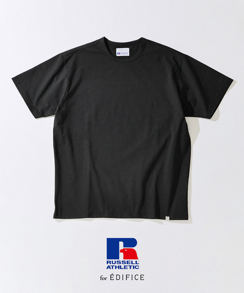 Russell Athletic(ラッセルアスレティック)の「RUSSELL ATHLETIC(ラッセル アスレティック)別注Tシャツ(Tシャツ/カットソー・メンズ・ブラック/ホワイト/チャコールグレー・LARGE/MEDIUM/X-LARGE)」の3枚目の写真