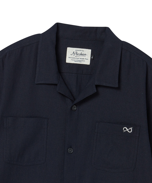 Beyond Closet（-）の「[コレクションライン] 90年代フレンチムードポケットシャツネイビー（シャツ/ブラウス・メンズ・その他・LARGE/MEDIUM）」の4枚目の写真