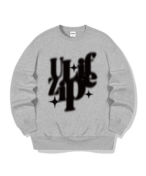 ULIFEZIP（ユーライフジー）の「クラスターオーバーサイズマンツーマン5カラー[ULZM_5032]（スウェット・メンズ・グレー/ホワイト/ネイビー/アイボリー/ブラック・LARGE/3XL/MEDIUM/2XL/X-LARGE/4XL）」の4枚目の写真