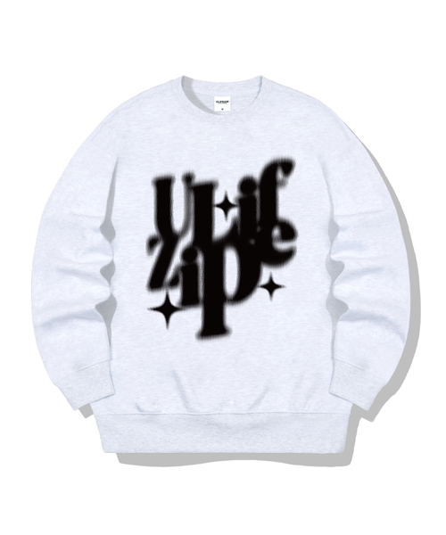 ULIFEZIP（ユーライフジー）の「クラスターオーバーサイズマンツーマン5カラー[ULZM_5032]（スウェット・メンズ・グレー/ホワイト/ネイビー/アイボリー/ブラック・LARGE/3XL/MEDIUM/2XL/X-LARGE/4XL）」の2枚目の写真