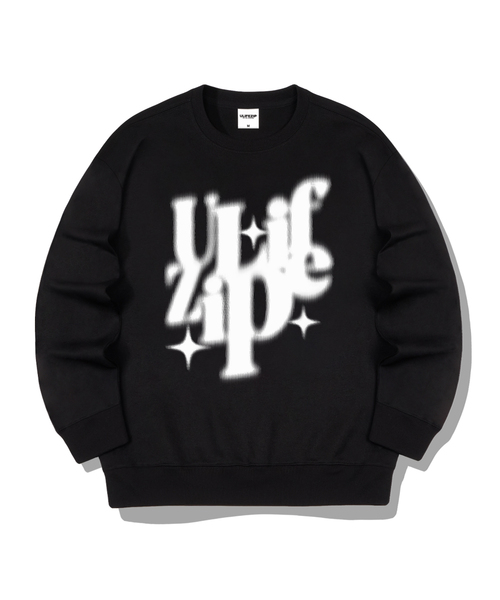 ULIFEZIP（ユーライフジー）の「クラスターオーバーサイズマンツーマン5カラー[ULZM_5032]（スウェット・メンズ・グレー/ホワイト/ネイビー/アイボリー/ブラック・LARGE/3XL/MEDIUM/2XL/X-LARGE/4XL）」の3枚目の写真