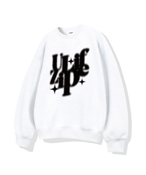 ULIFEZIP（ユーライフジー）の「クラスターオーバーサイズマンツーマン5カラー[ULZM_5032]（スウェット・メンズ・グレー/ホワイト/ネイビー/アイボリー/ブラック・LARGE/3XL/MEDIUM/2XL/X-LARGE/4XL）」の6枚目の写真