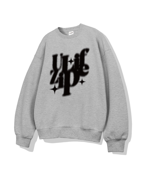 ULIFEZIP（ユーライフジー）の「クラスターオーバーサイズマンツーマン5カラー[ULZM_5032]（スウェット・メンズ・グレー/ホワイト/ネイビー/アイボリー/ブラック・LARGE/3XL/MEDIUM/2XL/X-LARGE/4XL）」の8枚目の写真