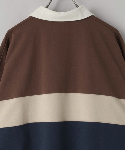 LOWRYS FARM（ローリーズファーム）の「【LFM(U)】フロントパネルラガーシャツ　1069572（Tシャツ/カットソー・メンズ・ブラウン/ネイビー・LARGE/MEDIUM）」の21枚目の写真