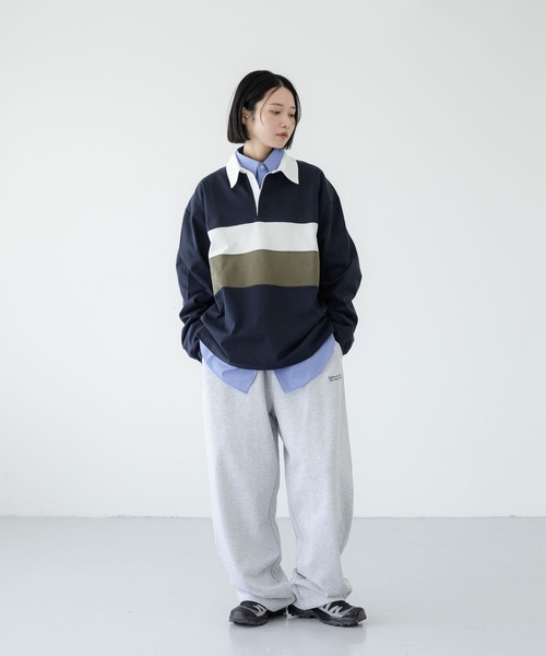 LOWRYS FARM（ローリーズファーム）の「【LFM(U)】フロントパネルラガーシャツ　1069572（Tシャツ/カットソー・メンズ・ブラウン/ネイビー・LARGE/MEDIUM）」の5枚目の写真