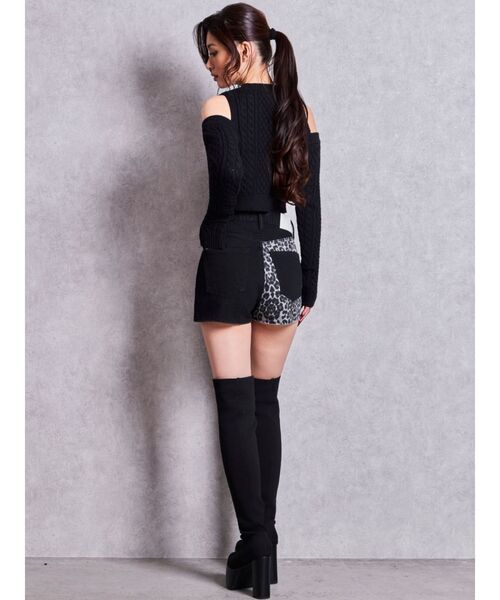 GYDA(ジェイダ)の「GG studs leopardショートパンツ(その他パンツ・レディース・ブラック/ブラウン・SMALL/MEDIUM)」の15枚目の写真