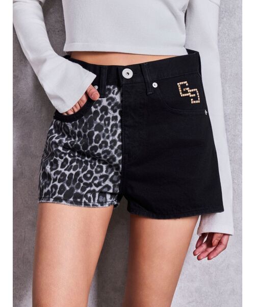 GYDA(ジェイダ)の「GG studs leopardショートパンツ(その他パンツ・レディース・ブラック/ブラウン・SMALL/MEDIUM)」の22枚目の写真