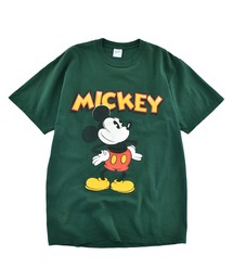 DISNEY VINTAGE | 【USED】90’s Velva Sheen “Mickey” キャラクター Tシャツ(Tシャツ/カットソー)