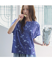 MUSEMOOD（ミューズムード）の「ドルフィングロウドルマンTシャツ（Tシャツ/カットソー）」