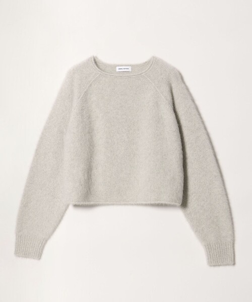 EMMEL REFINES(エメルリファインズ)の「<EMMEL REFINES>EM FOX/NY/CA ボートネック ニットプルオーバー(ニット/セーター・レディース・ネイビー/ライトグレー/ライトブルー・FREE)」の15枚目の写真