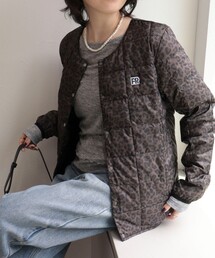 fredy emue（フレディエミュ）の「《別注》【TAION/タイオン】CREW NECK BUTTON DOWN JKT ダウンジャケット（ダウンジャケット/コート）」