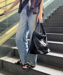 atneK（アトネック）の「【atneK】テープハンドルバケツショルダーバッグ（ショルダーバッグ）」