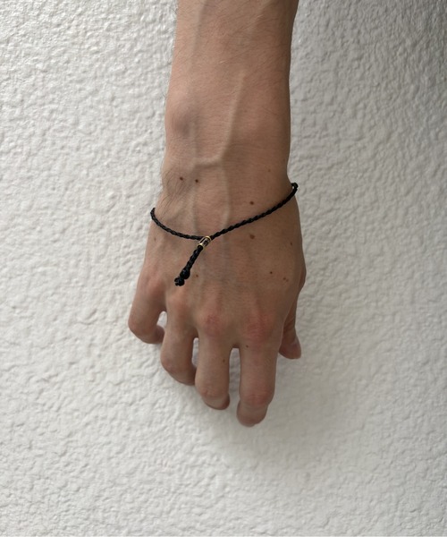 amp japan(アンプジャパン)の「METAL BEADS MICANGA(ブレスレット・メンズ・ブラック・FREE)」の2枚目の写真